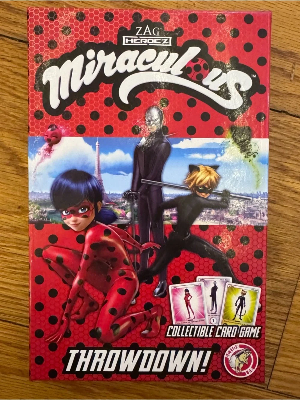Miraculous Throwdown Card Game Ladybug Cat Noir Complete